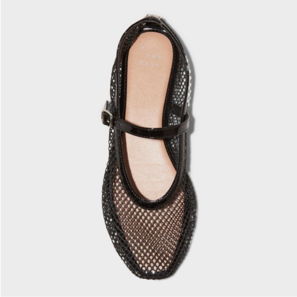 a new day Women's Issa Mesh Mary Jane Ballet Flats w/ Memory Foam Insole. Sz 10 - Picture 4 of 17